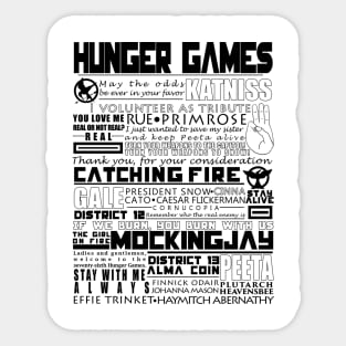 Hunger Games Sticker